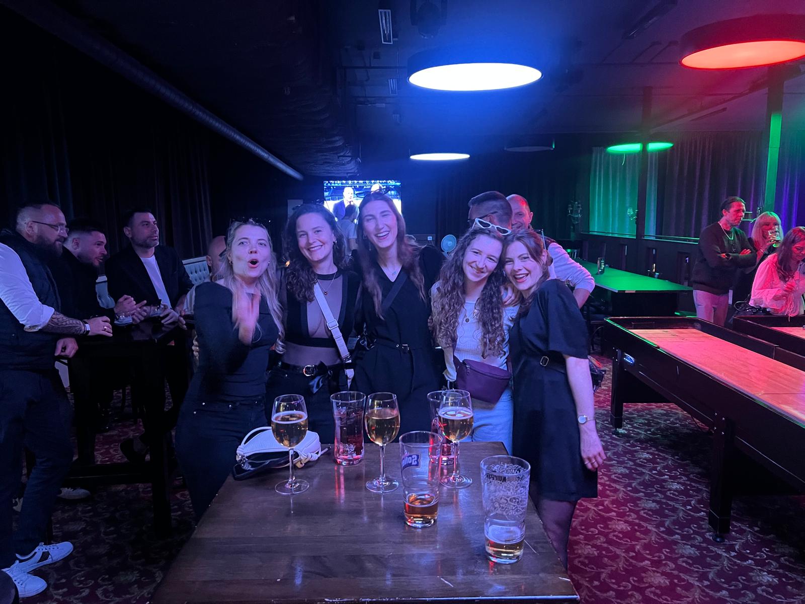 A lively Friends and Nightlife group on May 2