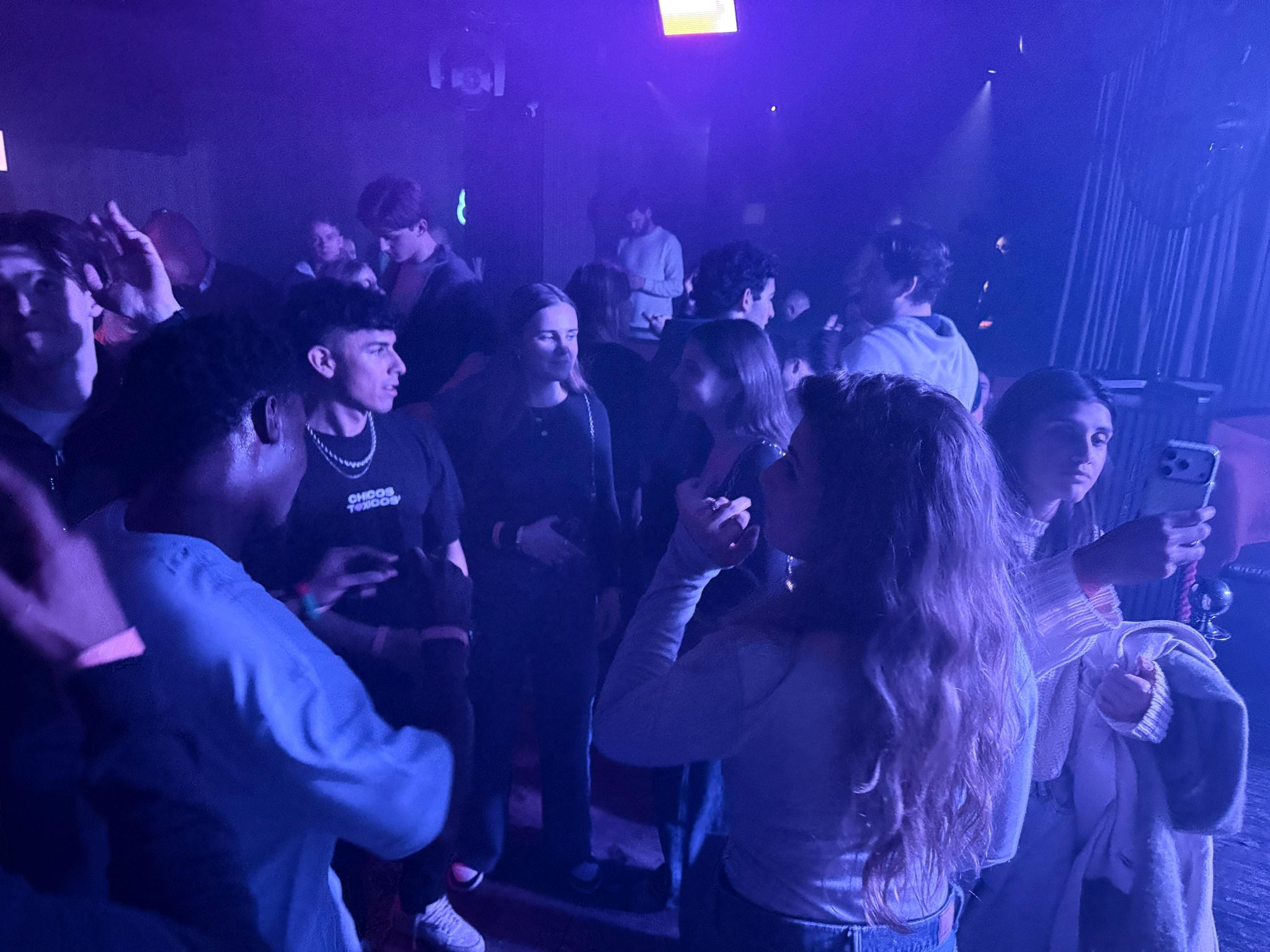 A candid Saturday Club Night moment on May 9